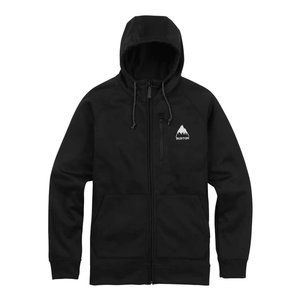 BURTON BONDED FULL-ZIP HOODIE TRUE BLACK